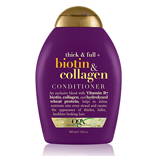 Organix - Acondicionador densamente y Biotin y colágeno llenos - 13 oz.