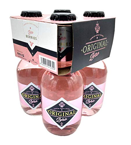 ORIGINAL Berries ZERO Premium Tonic Water 20cl - 6 x Pack de 4 unidades (24u)