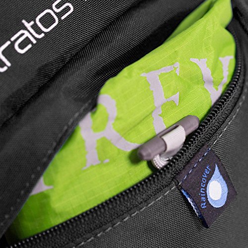 Osprey Stratos 50 Men's Ventilated Hiking Pack - Black (S/M)