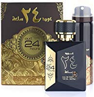 Oud24 horas Edp con Deo Woody Vainilla almizclada, 100 ml, fabricado en los Emiratos Árabes Unidos