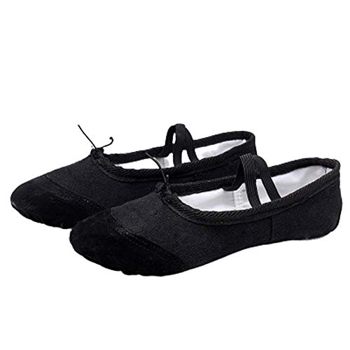 Oukeep Calzado De Baile Y Ejercicio De Suela Blanda Resistente Al Desgaste Calzado De Ballet Moderno, Transpirable Y Suave Calzado Corporal Ligero, Transpirable Y Que No Se Decolora