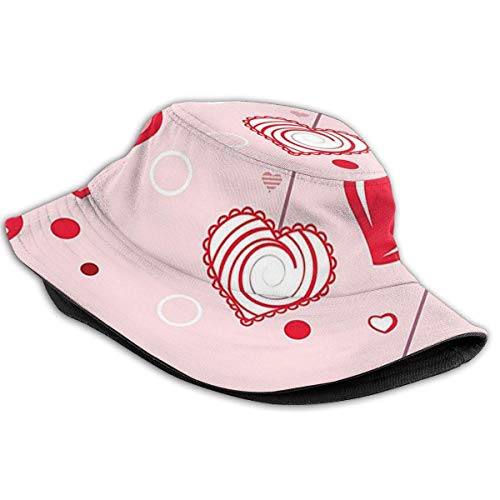 out Unisex Breathable Gorros de Pescador Sombreros de Pesca Contour Hearts Hanging On Strings Summer Fisherman Cap Wide Brim UV Protection for Women Men Boys Girls