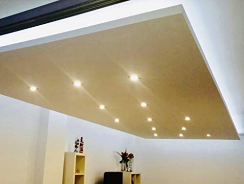 Pack 10x GU10 LED 8,5w Potentisima. Color Blanco Neutro (4500K) 970 Lumenes. Única con ángulo de 120 grados. A++