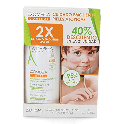 PACK DUO EXOMEGA CONTROL BALSAMO EMOLIENTE 400 ML+400ML