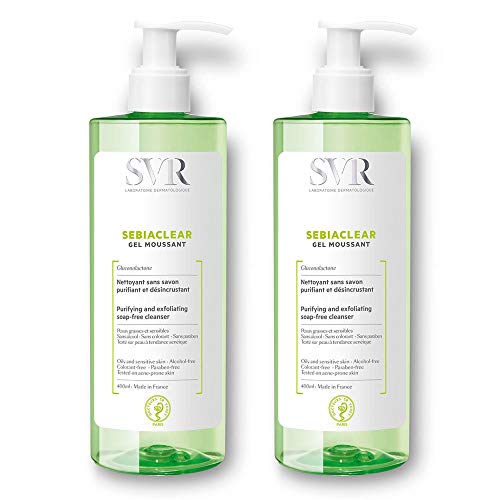 Pack Sebiaclear Gel Moussant, 2 x 400 ml.- SVR