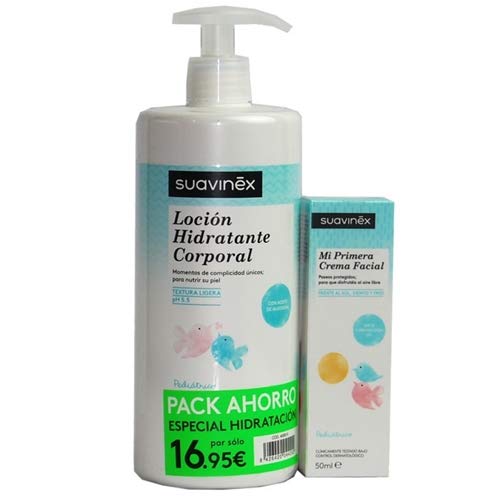 PACK SUAVINEX LOCION HIDRATANTE 750ML+CREMA FACIAL 50ML