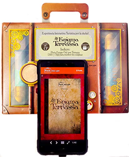 PackEscape Escape Room para Descubrir la Ciudad de Terrassa. Conoce la Ciudad Mientras juegas. Turismo, Ocio y Cultura en un Mismo Juego