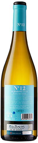 Paco & Lola Nº 12, Vino Blanco - 6 botellas de 75 cl, Total: 4500 ml