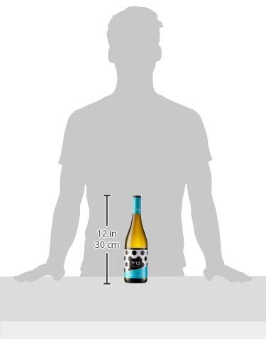 Paco & Lola Nº 12, Vino Blanco - 6 botellas de 75 cl, Total: 4500 ml
