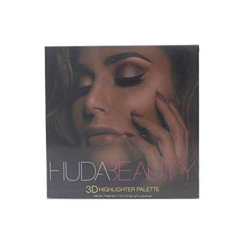 Paleta de maquillaje Huda Beauty, relieve 3D, Golden Sands Edition