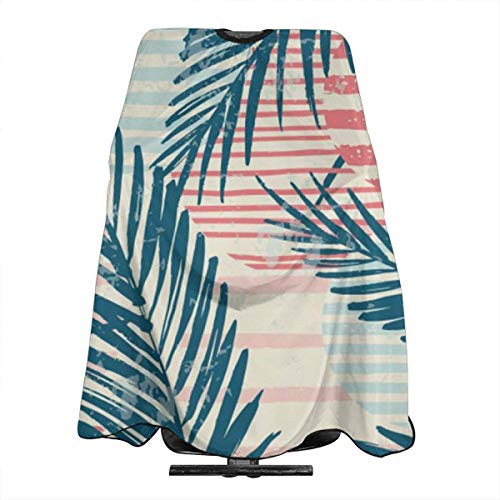 Palm - Delantal de corte de pelo profesional para peluquería, 55 x 66 pulgadas