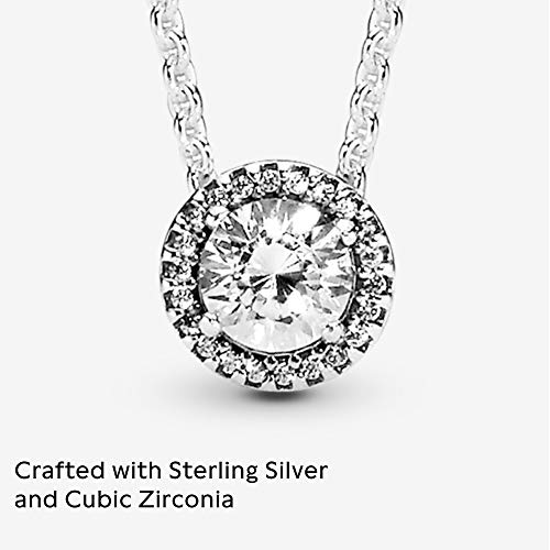 Pandora Collar con colgante Mujer plata - 396240CZ-45