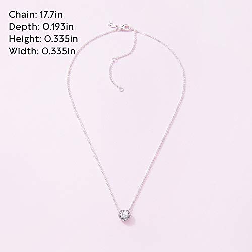 Pandora Collar con colgante Mujer plata - 396240CZ-45