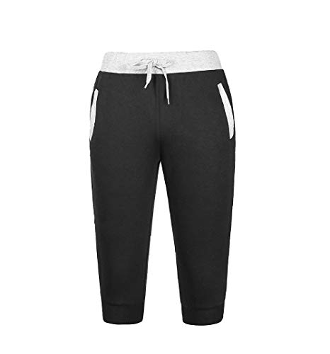 Pantalones Cortos Hombre Deporte Pantalones Corto Entrenamiento para Hombres Deportivo Fitness Jogging Elastic Stretchy Bodybuilding Bermuda Sweatpants riou