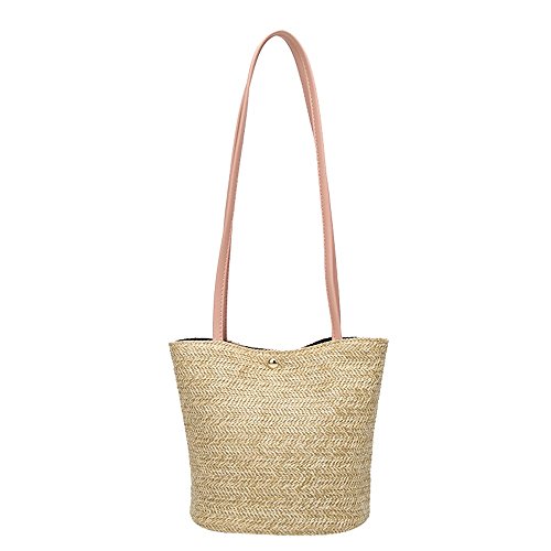 PAOLIAN_Bolsos Bolsos bandolera Shoulder Crossbody Retro para Mujer 2018 Otoño Moda cesta de hombro Casual Bolsos de Viaje Señora Bolso balinés Playa bolso saco Bolsos de mano