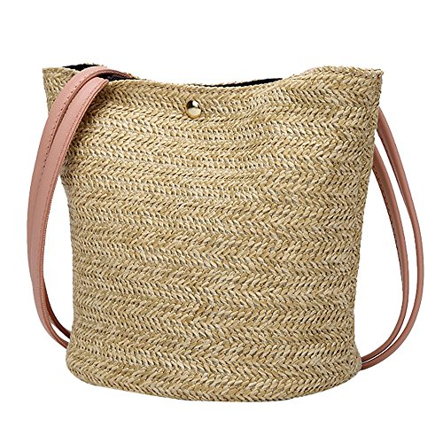 PAOLIAN_Bolsos Bolsos bandolera Shoulder Crossbody Retro para Mujer 2018 Otoño Moda cesta de hombro Casual Bolsos de Viaje Señora Bolso balinés Playa bolso saco Bolsos de mano