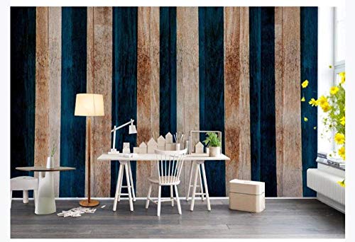 Papel pintado a mano con diseño de orquídeas y mariposas, 250 cm x 175 cm, diseño de rayas verticales y mediterráneas