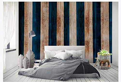 Papel pintado a mano con diseño de orquídeas y mariposas, 250 cm x 175 cm, diseño de rayas verticales y mediterráneas