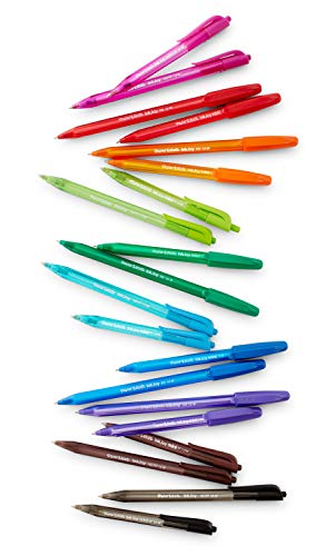 Paper Mate InkJoy 100ST - Bolígrafos envolventes, punta mediana de 1.0 mm, paquete de 20, colores surtidos fantasía