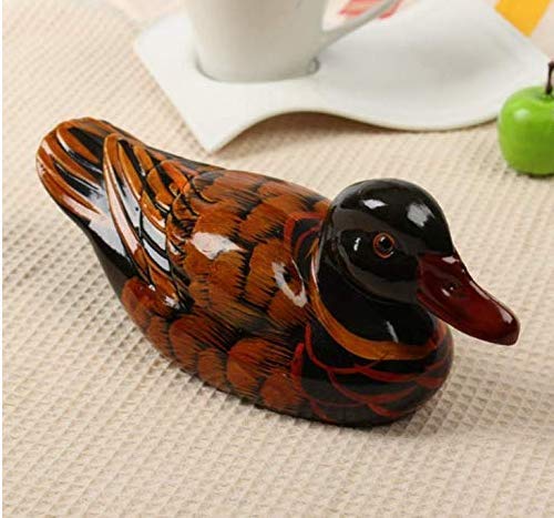 Par de patos mandarinos de Feng Shui de 5 pulgadas con símbolo de amor y fidelidad con suerte libre