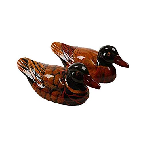 Par de patos mandarinos de Feng Shui de 5 pulgadas con símbolo de amor y fidelidad con suerte libre