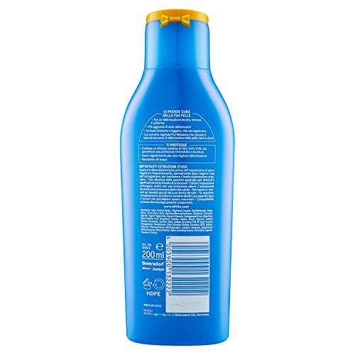 PARAFARM Nivea Sun Leche Solar 200 ML. PROTECCIÓN 10. PROTE, Neutro, Estándar