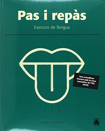 Pas i repàs 1. Llengua 1 Batxillerat + solucionari - 9788430752980