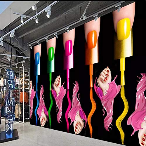 Pbbzl Nail Art Esmalte De Uñas Brazo Cosmético Tienda Herramientas Pared Fabricantes Venta Al Por Mayor Wallpaper Mural Custom Photo Wall150X120Cm