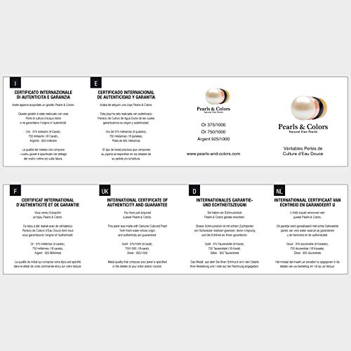 PEARLS & COLORS NATURAL FINE PEARLS Mujer Hombre Unisex         perla de agua dulce