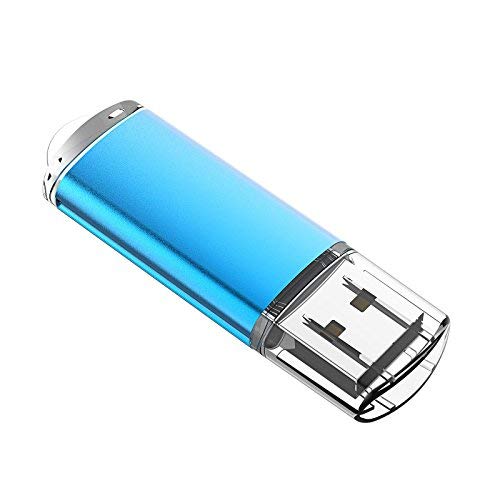 Pendrive 32GB 2.0 KOOTION Memorias USB 2.0 32Gigas Flash Drive USB Stick 3 Piezas Pen Drive de Colores Pack 3 Unidades, Azul, Verde, Púrpura