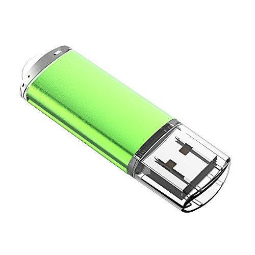 Pendrive 32GB 2.0 KOOTION Memorias USB 2.0 32Gigas Flash Drive USB Stick 3 Piezas Pen Drive de Colores Pack 3 Unidades, Azul, Verde, Púrpura