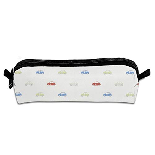 Pengyong Estuche para lápices con diseño de Taxi para Estudiantes, con Cremallera, para cosméticos, Monedero para niños, Adolescentes y Otros Suministros Escolares