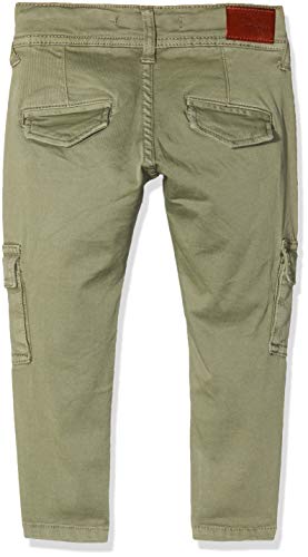 Pepe Jeans Canyon Pantalones, Verde (Military Green 679), 3-4 años (Talla del Fabricante: 4Y/104) para Niños
