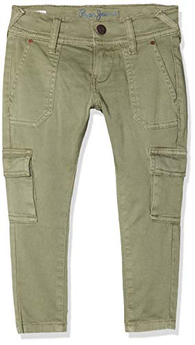 Pepe Jeans Canyon Pantalones, Verde (Military Green 679), 3-4 años (Talla del Fabricante: 4Y/104) para Niños