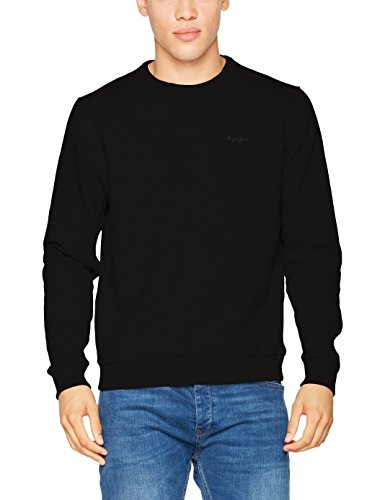 Pepe Jeans Crew Neck Mens PM581140 Sudadera, Negro (Black 999), X-Small para Hombre