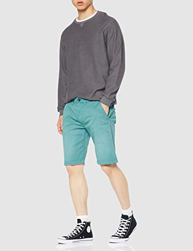 Pepe Jeans MC Queen Short para Hombre, Verde (Middle Green 631) W33 (Talla del fabricante: 33)