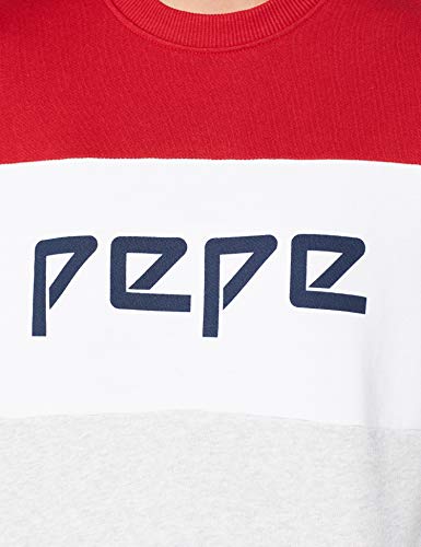 Pepe Jeans Nastia Sudadera, (Berry Red 280), Medium para Mujer