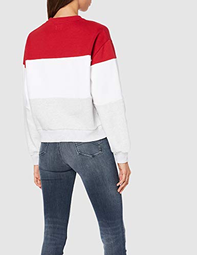 Pepe Jeans Nastia Sudadera, (Berry Red 280), Medium para Mujer