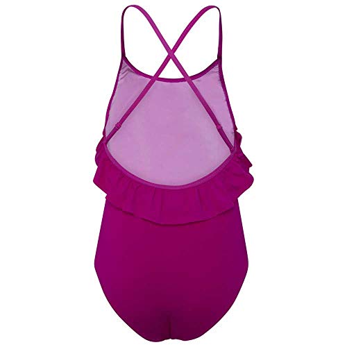 Pepe Jeans New Saigon Swimsuit baño, Rosa (349 349), 5-6 años (Talla del Fabricante: 6) para Niñas