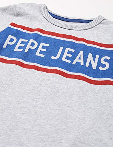 Pepe Jeans Talton Camiseta, Gris (Grey Marl 933), 2 años (Talla del Fabricante: 2Y/92) para Niños