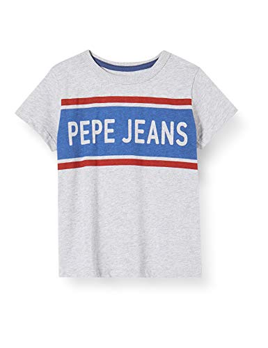 Pepe Jeans Talton Camiseta, Gris (Grey Marl 933), 2 años (Talla del Fabricante: 2Y/92) para Niños