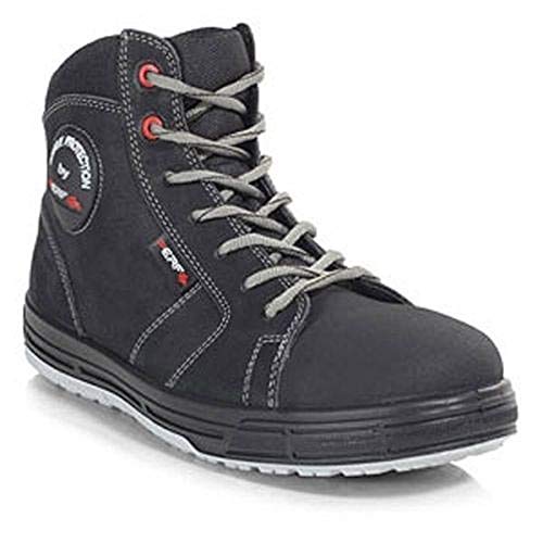 Perf - Calzado de protección para Hombre, Color Negro, Talla 41.5