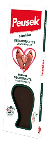 Peusek, plantillas desodorantes confortables