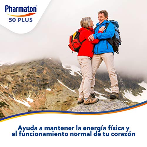 Pharmaton 50+| Multivitamínico con Omega 3 | 60 cápsulas