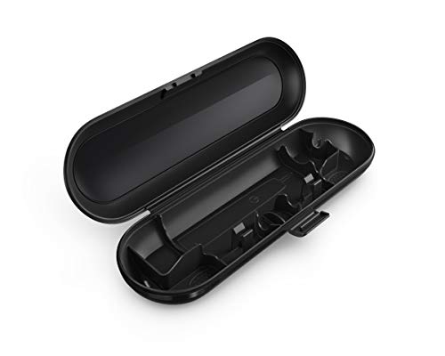 Philips Sonicare ExpertClean HX9601/02 - Cepillo de dientes eléctrico con sensor de presión, reconocimiento inteligente de cabezal, 3 modos de limpieza y estuche de viaje, color negro