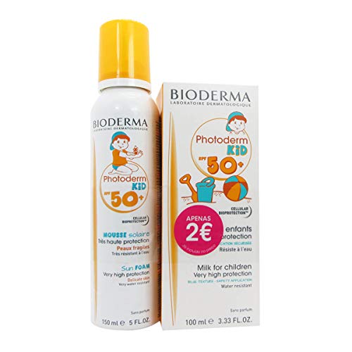 Photoderm Kid Spf 50+ Mousse 150ml + Spf50+ Leite 100ml Preço especial