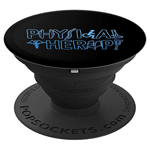 Physical Therapy Science Therapist Physiotherapy PT Gifts PopSockets Agarre y Soporte para Teléfonos y Tabletas