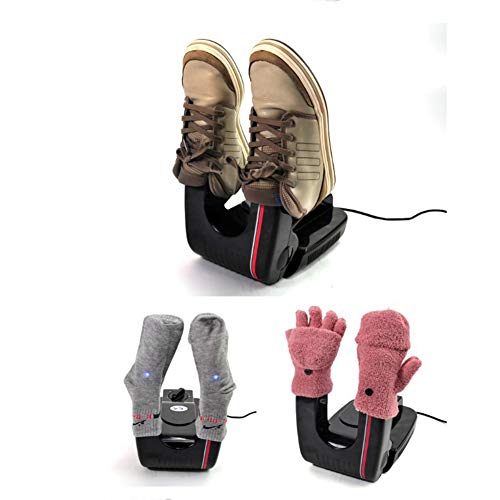 PICKME Dispositivo Zapato De La Máquina De Secado, Esterilización Antitranspirante Plegable Portátil De Calzado para Secadora Eléctrica Calza Botas Guantes