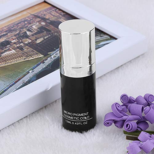 Pigmento del tatuaje, orgánico planta larga duración Microblading la tinta del pigmento para labios de la ceja del tatuaje y la línea de los ojos para colorear 1,1 oz (rojo)