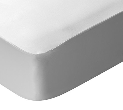 Pikolin Home - Protector de colchón Lyocell, híper-transpirable e impermeable, color blanco, 150x190/200cm-Cama 180 (Todas las medidas)